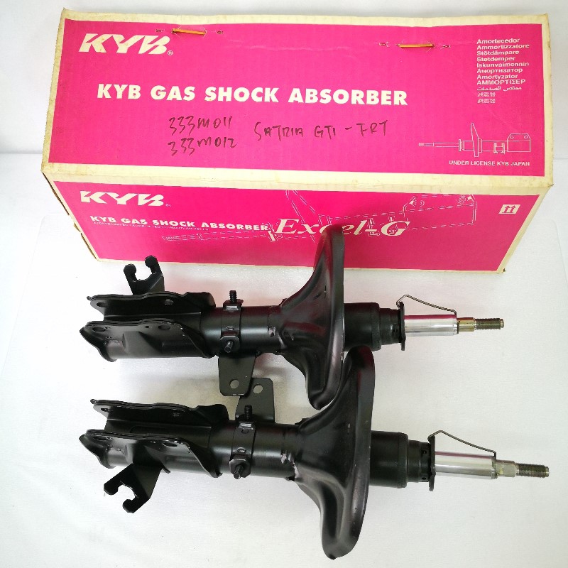 KYB Excel-G Front Gas Shock Absorbers for Proton Satria 