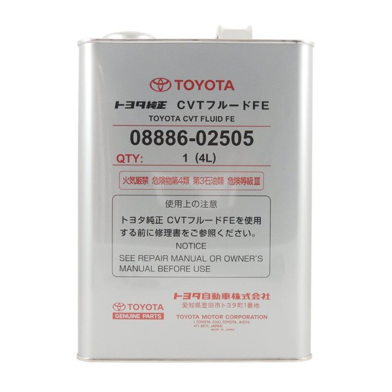 Toyota CVT Automatic Transmission Fluid FE 4 Liters - Gear