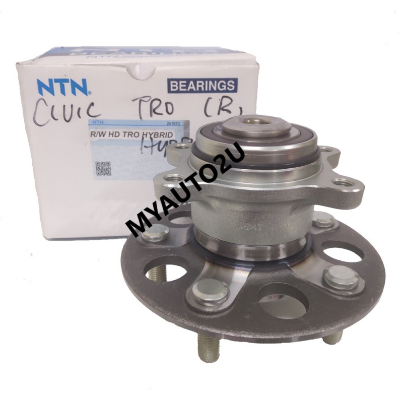 NTN Rear Wheel Hub & Bearing for Honda Civic TRO Hybrid 