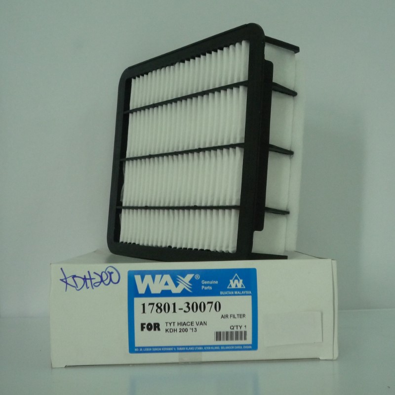 WAX Air Filter For Toyota Hiace KDH200, etc. 1pc (Ref Part 