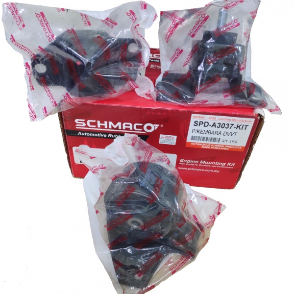 Schmaco Engine Mounting Kit for Perodua Kembara DVVT (3Pcs 