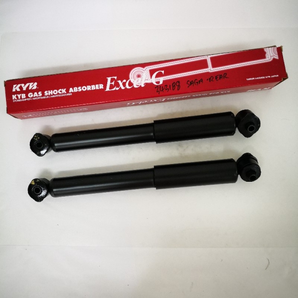 KYB Excel-G Rear Gas Shock Absorbers for Proton Saga. 1 